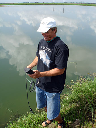 YSI Pro Plus at Silver Streak Bass
